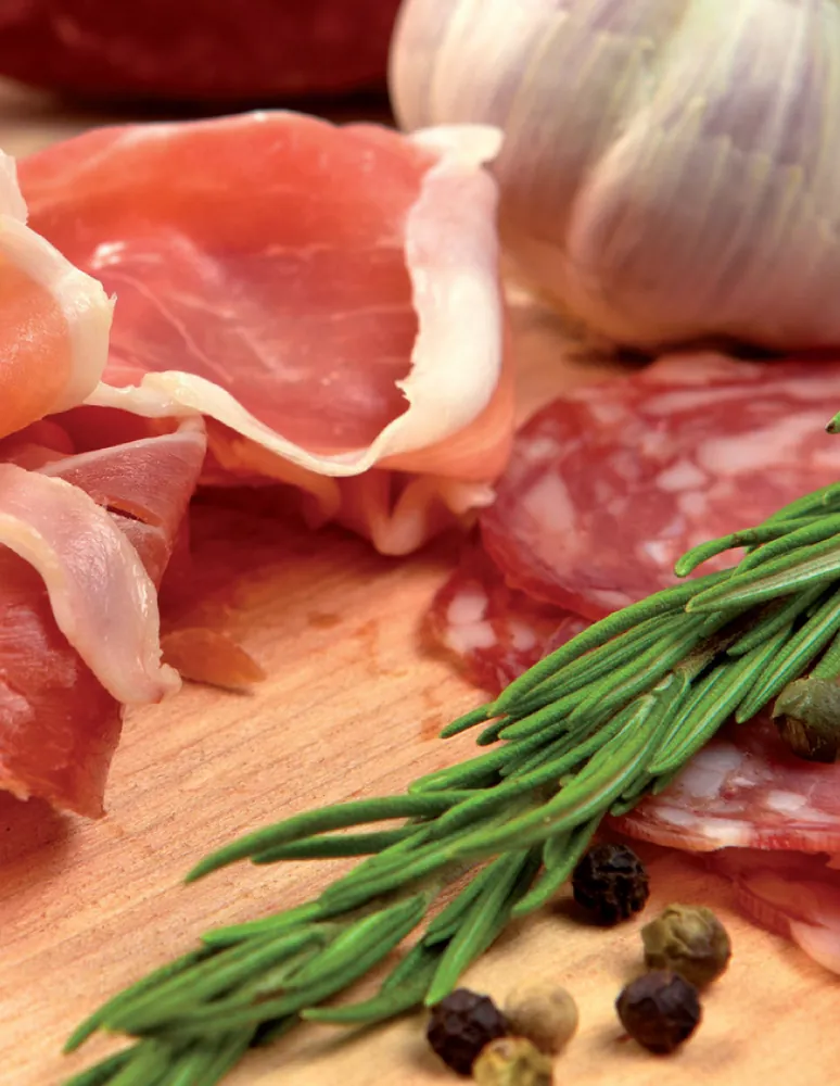 Italienischer Schinken aus dem früheren Feinkostsortiment von Organix4u